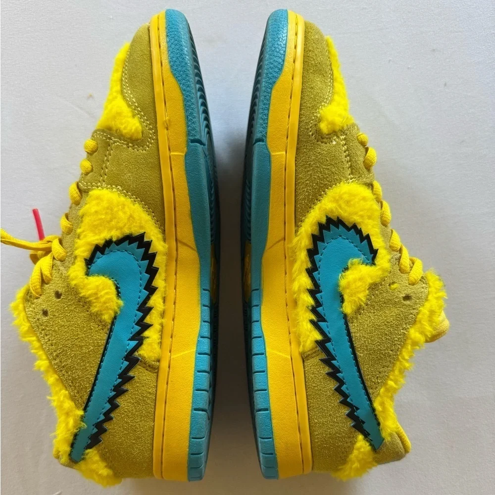 Nike Sb Dunk Low Grateful Dead Bears Opti Yellow Size 8